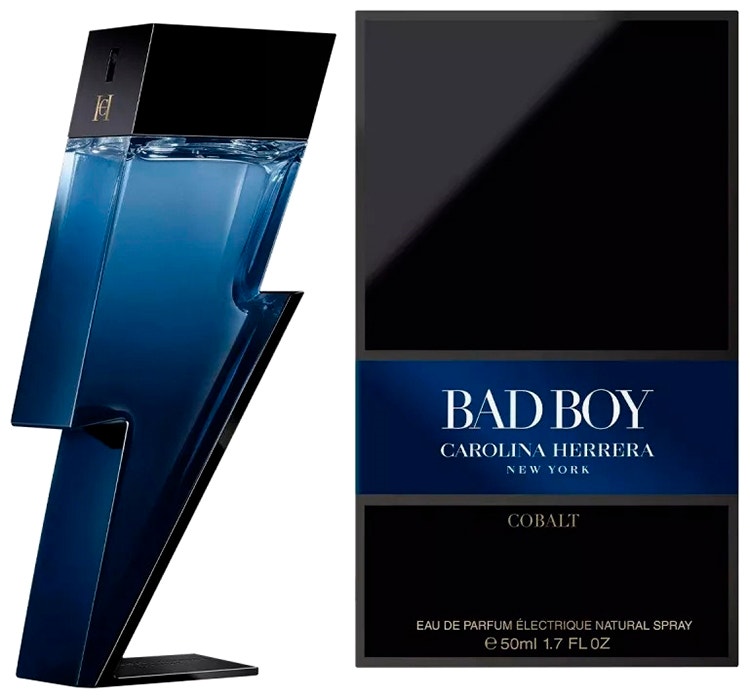 Perfume Carolina Herrera Bad Boy Cobalt EDP 50mL - Masculino